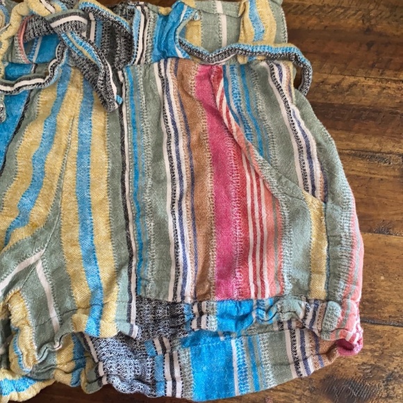 Indigo Rein Colorful Mini Shorts Size Small - Picture 3 of 10